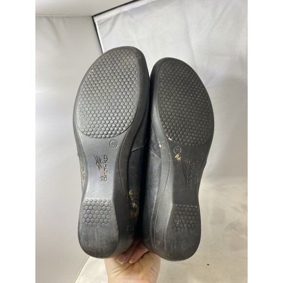 Dansko Boots Womens Fifi Ankle Black Leather Zip Comfort Shoes Size 40 US 9 - Picture 4 of 9